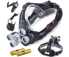 Headlamp bailong led cree xm-l t6 4x xp-e