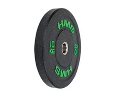 HTBR10 OLYMPIC PLATE - BUMPER 10 KG HMS (žalias)