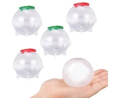 Ice mold ice balls mold 4 pieces