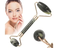 Jade roller face massager