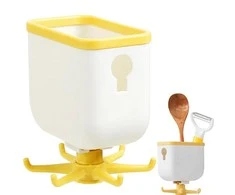 Kitchen hanger rotary toolholder shelf