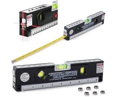 lazerinis level with led illumination 24 cm