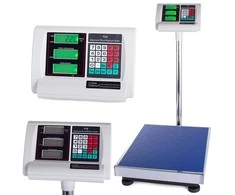 Elektroninės svarstyklės su platforma 300kg, 50x40cm