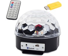 Led disco ball mp3 usb projector bluetooth