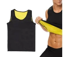 Men's neoprene fitness shirt for weight loss
