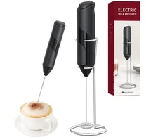 Bikuva.lt Milk frother coffee beater mini stand mixer
