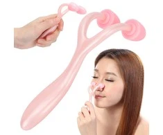 Nose shaping clip-on massager