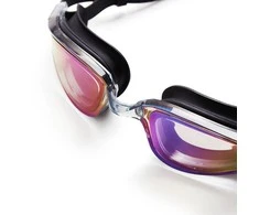 NQG180MAF Juodas/ RAINBOW SWIMMING GOGGLES NILS AQUA