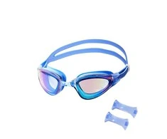 Mėlyna NQG180MAF Mėlynas/ RAINBOW SWIMMING GOGGLES NILS AQUA