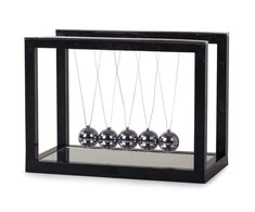 Pendulum balls newton balls desk large mirror