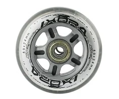PU 80x24 82A TRANSPARENT (4 pcs) + ABEC-7 (8 pcs) SET NILS EXTREME