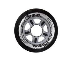 PU 84x24 82A Juodas WHEELS (4 pcs) NILS EXTREME