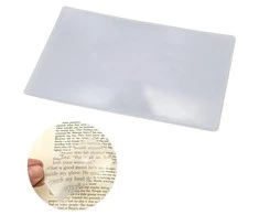 Reading line fresnel 18x12 b6 card