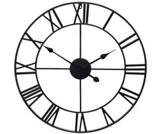 Rome retro vintage loft 3d sieninis laikrodis 50cm