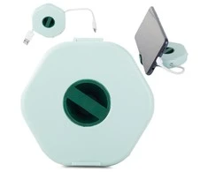 Rotary cable organiser for phone cables