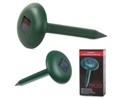 Solar mole pest deterrent