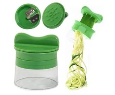Spiral sharpener vegetable shredder chopper