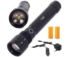 Tactical torch bailong powerful zoom cree xhp50