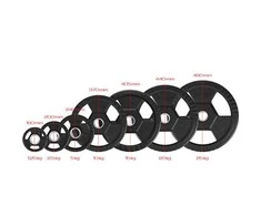 HMS TOH20 Juodas OLIMPIC PLATE 20 KG