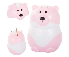 Toothpick holder teddy bear organiser