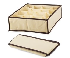 Underwear organiser socks drawer beige 16