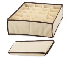 Underwear organiser socks drawer beige 20