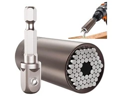 Universal socket spanner 7-19 mm 1/4-3/4