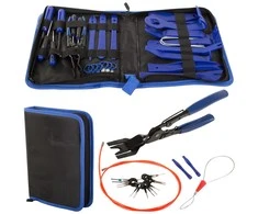 Upholstery pliers extractors radio clips