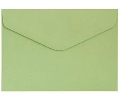 Galeria Papieru Vokai C6 GLADKI 130g 10vnt šv žali
