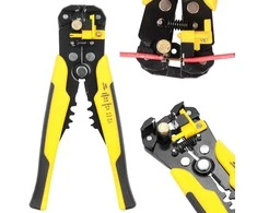 Wire stripping pliers cable crimper