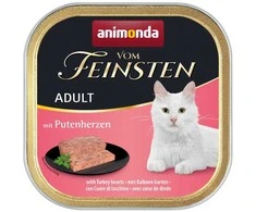 Animoda Animonda Vom feinsten classic su kalakutų širdelėmis, 100g kons.katėms