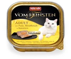 Animoda Animonda Vom feinsten schlemmerkern su kalakutiena, jautiena ir morkomis, 100g kons.katėms