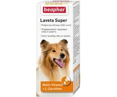 Beaphar Laveta Super Dog 50ml kailį stiprinanti priemonė