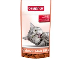 Beaphar Malt-bits salmon cat 35g lašišos skonio skanėst-pagalvėlės katėms