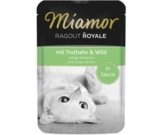 FINNERN GmbH end Co. KG Miamor Ragout 100g konservai katėms su kalakutiena ir žvėriena maišelyje