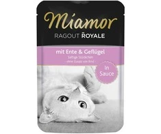 FINNERN GmbH end Co. KG Miamor Ragout 100g konservai katėms su antiena ir paukštiena maišelyje MR