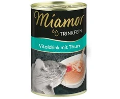 FINNERN GmbH end Co. KG Miamor Trinkfein Vitaldrink su tunu, gėrimas katėms 135 ml MR