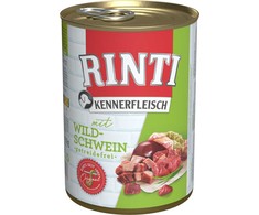 FINNERN GmbH end Co. KG Rinti Kennerfleisch suaugusių šunų konservuotas pašaras su šerniena, 400g