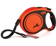 Trixie Flexi Xtreme šunų pavadėlis, L, iki 55 kg, 8 m, oranžinis