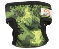 Import Misoko&amp;Co patelių daugkartinės sauskelnės, S, kamufliažas