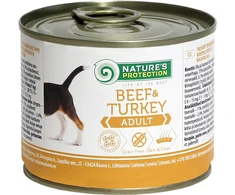 Lovely Hunter NP Dog Adult jautiena&amp;kalakutiena 200g konservuotas pašaras šunims