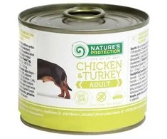 Lovely Hunter Nature's Protection Adult vištiena &amp; kalakutiena konservai šunims su vištiena ir kalakutiena, 200g