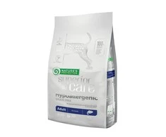 Nature's Protection Superior Care Hypoallergenic begrūdis su lašiša Adult All Breeds 1,5kg, suaugusių visų veislių jautrią virškinimo sistemą turinčių šunų sausas begrūdis pašaras su lašiša