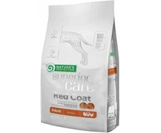Nature's Protection Superior Care Raudona Coat paukštiena Adult All breeds 1.5kg, visų veislių raudonkailių šunų sausas begrūdis pašaras su paukštiena