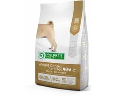 Nature's Protection Weight Control Sterilised su paukštiena su kriliu Adult all breed dog 4kg, visų veislių suaugusių sterilizuotų šunų sausas pašaras svoriui kontroliuoti, su paukštiena ir kriliu