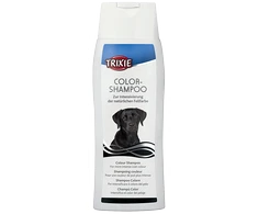 Trixie Colour juodas 250ml šampūnas šunims tamsiu kailiu