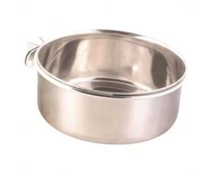 Trixie Dubenėlis metalinis 0.3l paukščiams 9 cm prisukamas