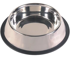 Trixie Dubenėlis metalinis 1.8l 20cm su guma