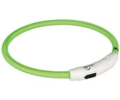 Trixie Per USB pakraunamas šviečiantis žiedas M-L 45 cm, žalios sp