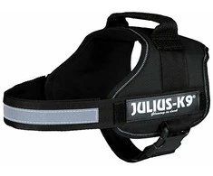 Trixie Petnešos Julius-K9, 0/M–L: 58–76 cm, juodos sp.
